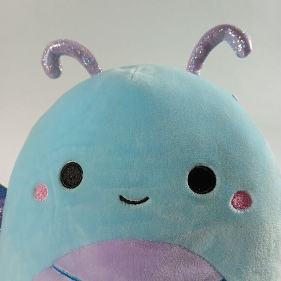 Squishmallows 10" HEATHER the Dragonfly Butterfly 2020 Plush Toy Stuffed Animal - Picture 2 of 10